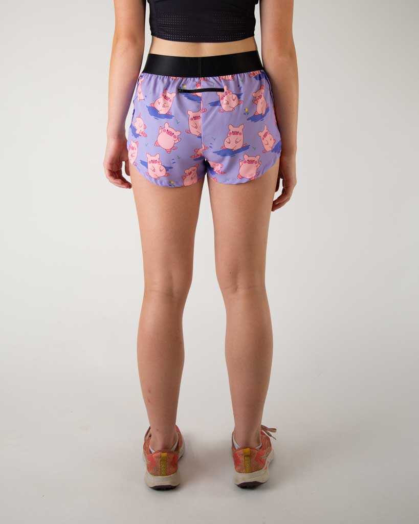 Women's Piggies 1.5" Split Shorts