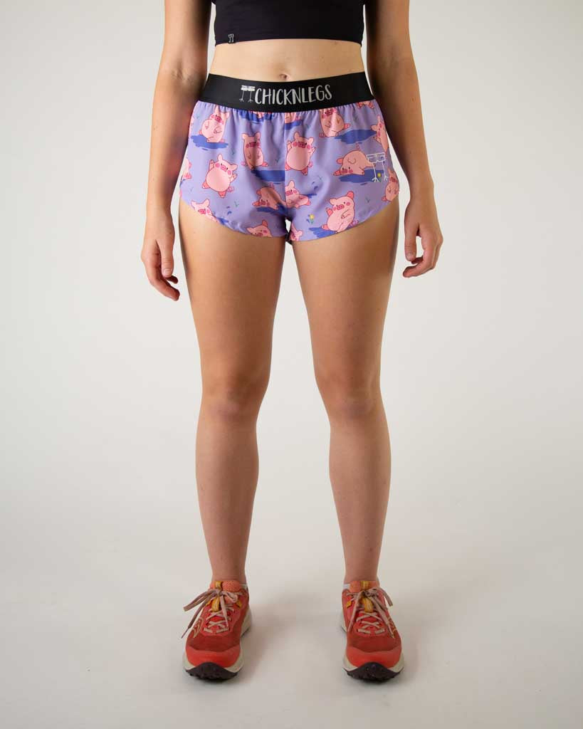 Women's Piggies 1.5" Split Shorts