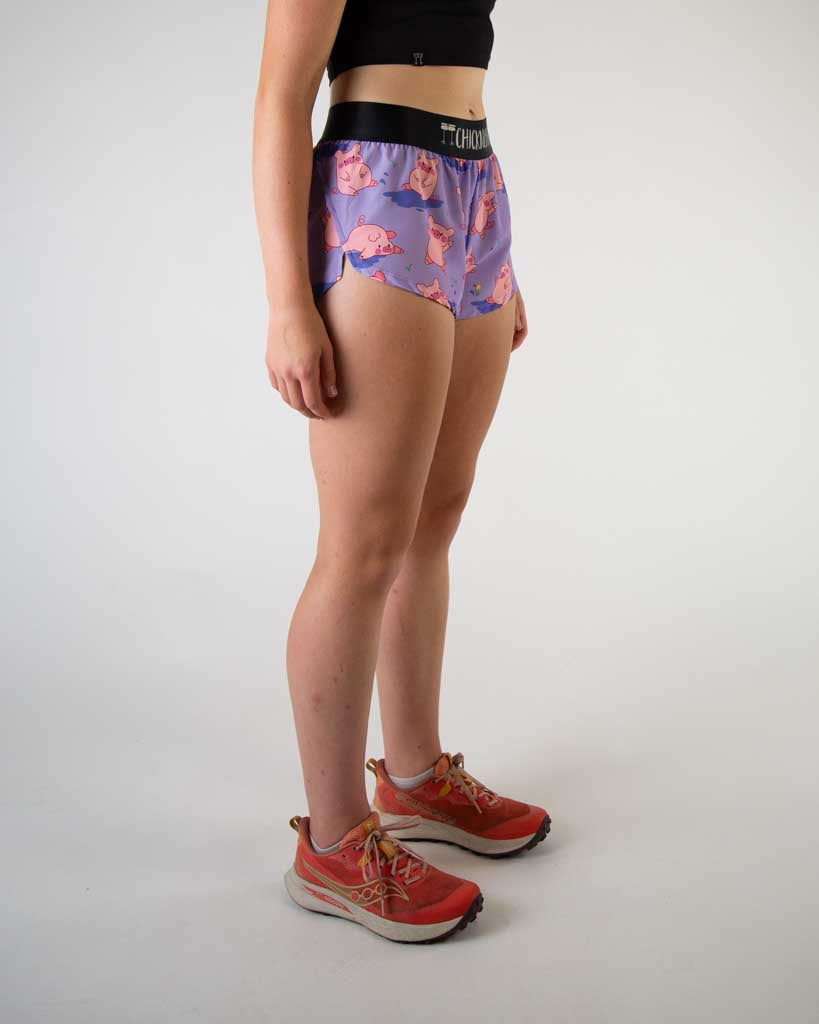 Women's Piggies 1.5" Split Shorts