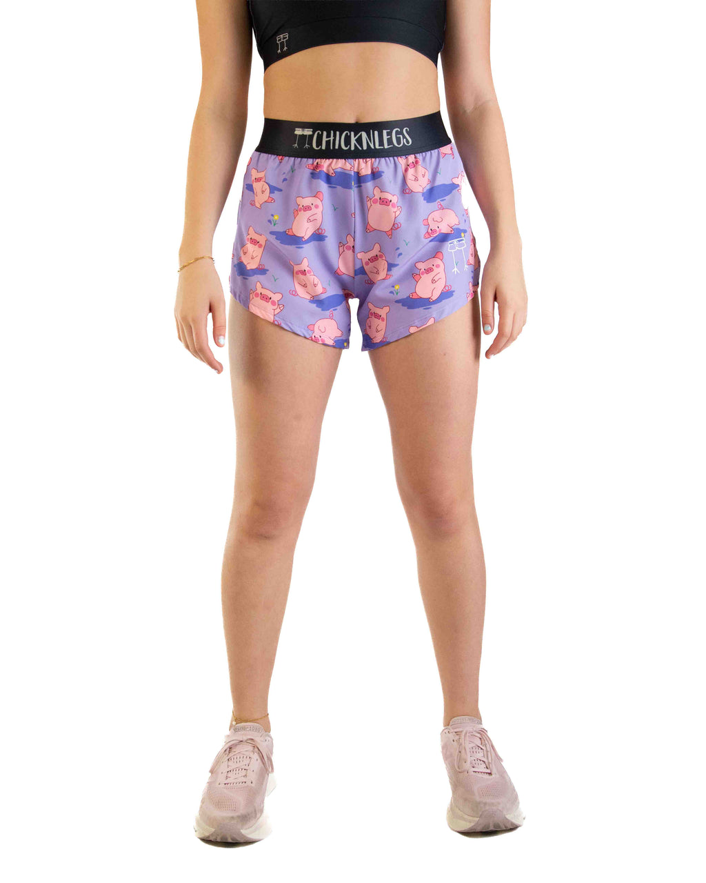 Women's Piggies 4" Split Shorts