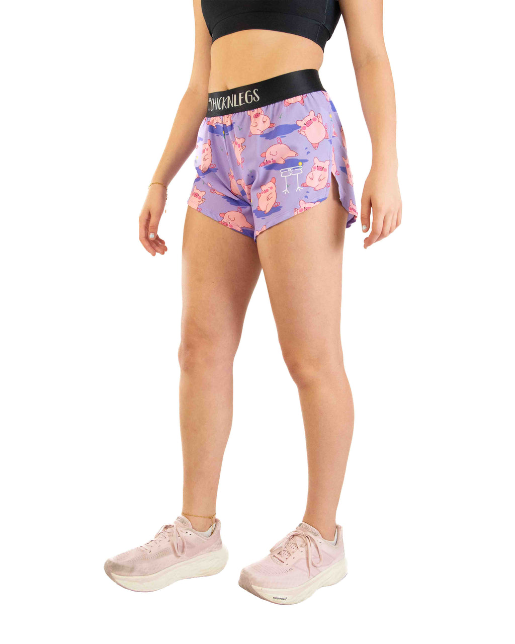 Women's Piggies 4" Split Shorts