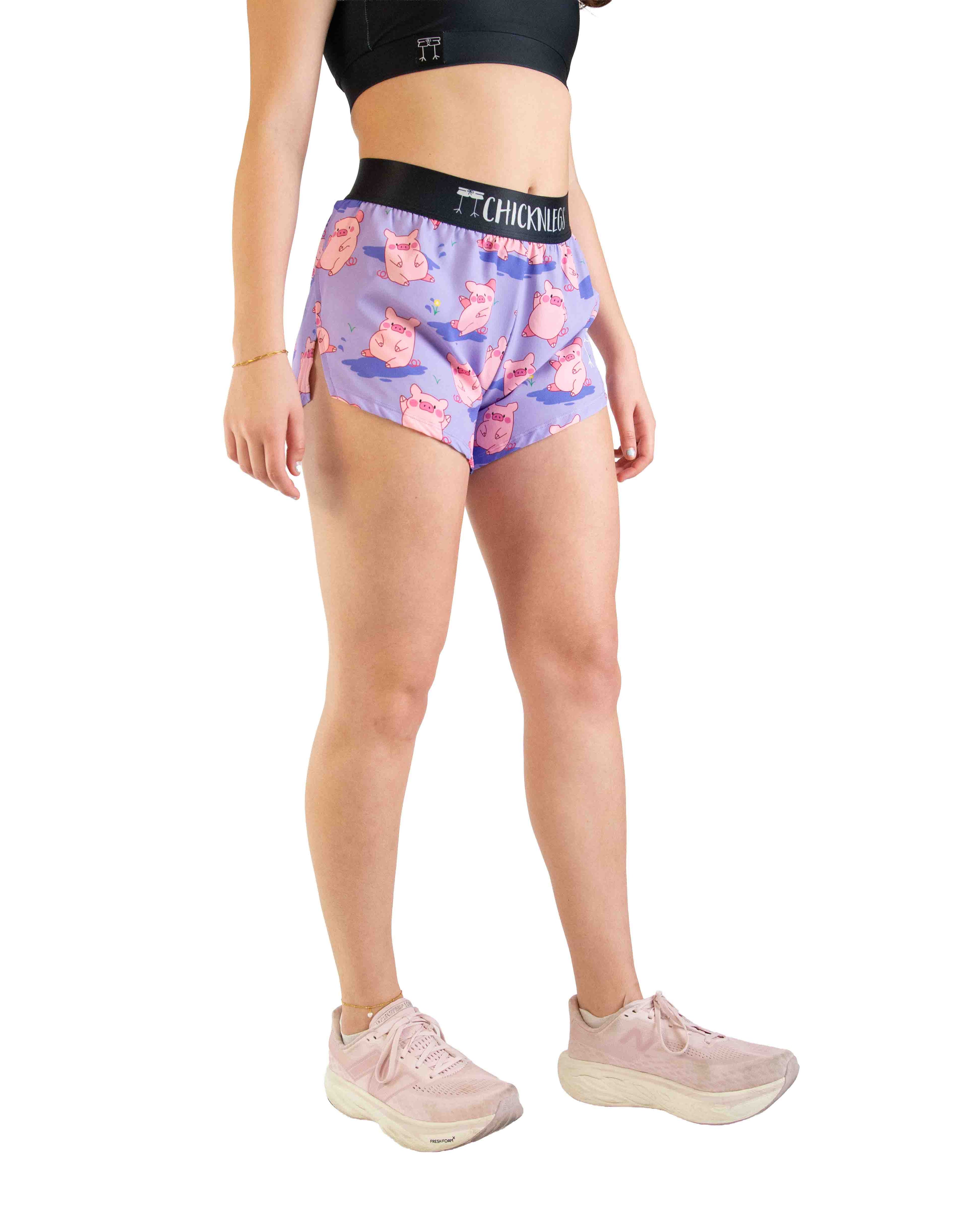 Women's Piggies 4" Split Shorts