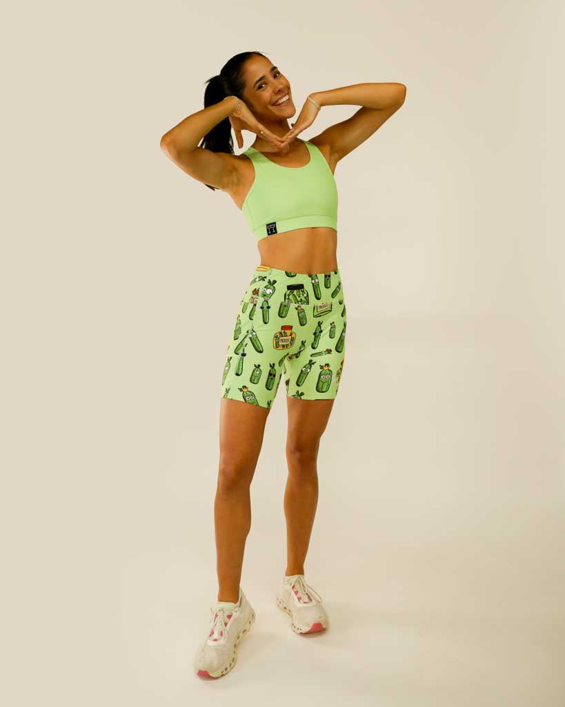 Women's Pickles 7" PWR Compression Shorts