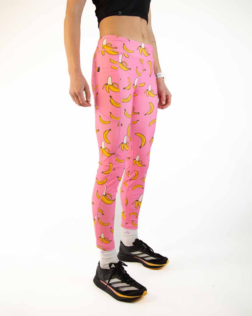 Women's Pink Bananas Leggings