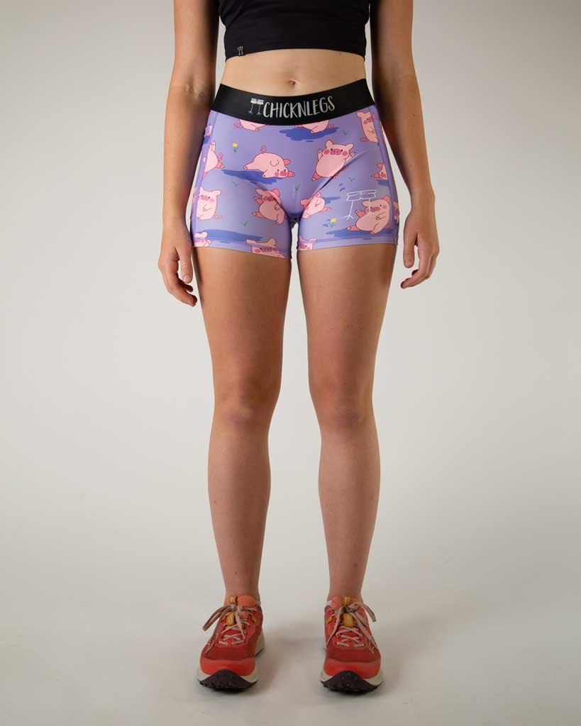 Women's Piggies 3" Compression Shorts