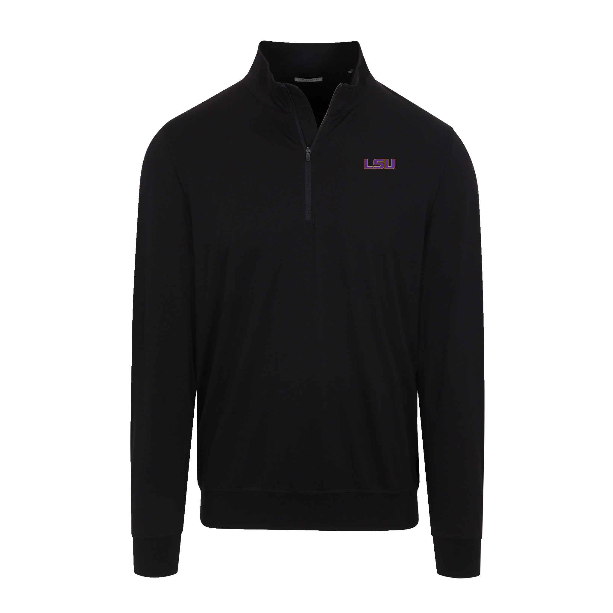 LSU Velocity Performance Quarter Zip Black