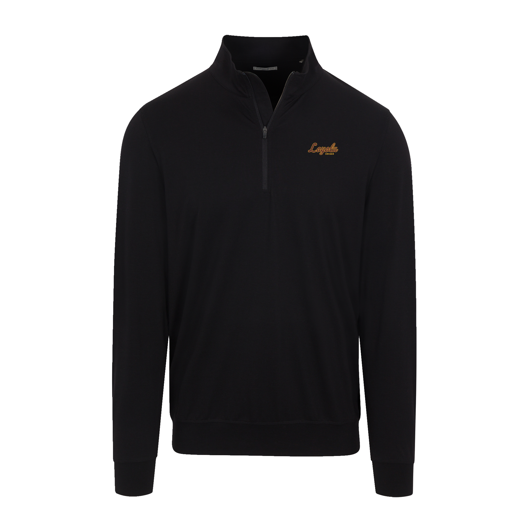 Loyola Chicago Velocity Performance Quarter Zip Black