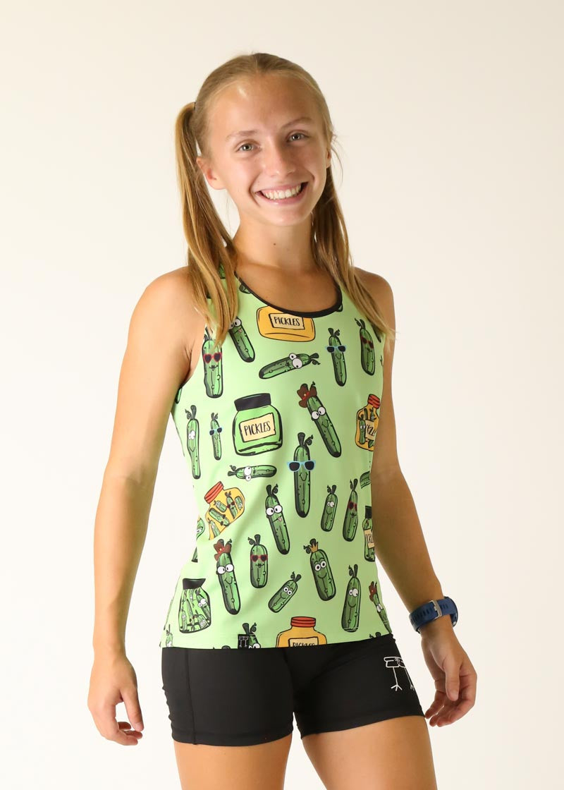 Women's Pickles Performance Singlet